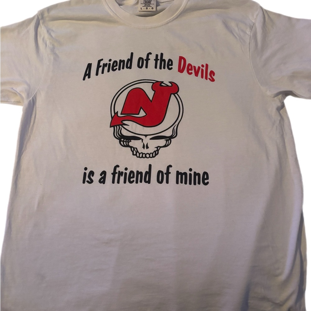 Grateful Dead New Jersey Devils t shirt medium,large,extra large